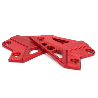 CNC Aluminum Heel Guard Set Red for Kawasaki Z900 (2017-2020)