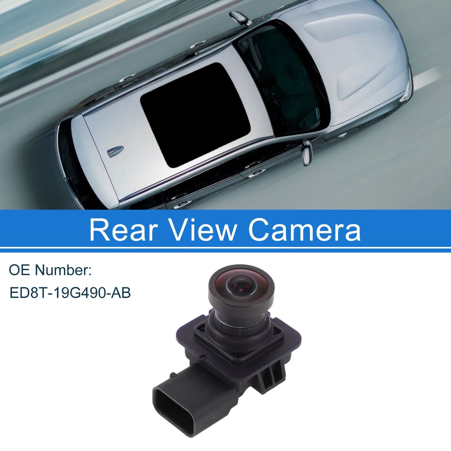 Rear View Camera 120-180° for Ford Escort (2014-2016)