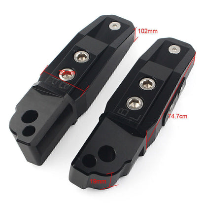 CNC Aluminum Gold Rear Passenger Foot Pegs for BMW S1000RR (2010-2023)