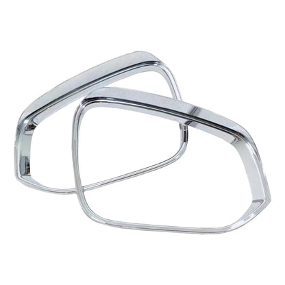 Chrome Silver ABS Mirror Rain Eyebrow Trim for Toyota Corolla Cross (2022-2023)