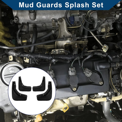 Mud Flaps Splash Guards Set for Mercedes Benz E-Class (2016-2023)
