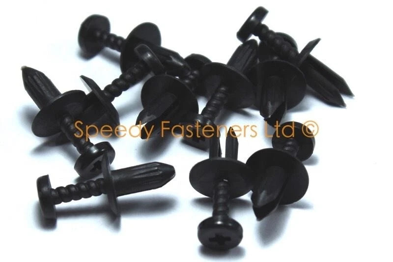 12x / 5mm / Interior Door Trim Plastic Screws for Lotus Europa