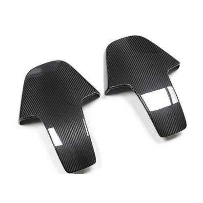 Real Carbon Fiber Seat Back Headrest Cover Trim fits BMW G80 G82 M3 M4 G80 G82