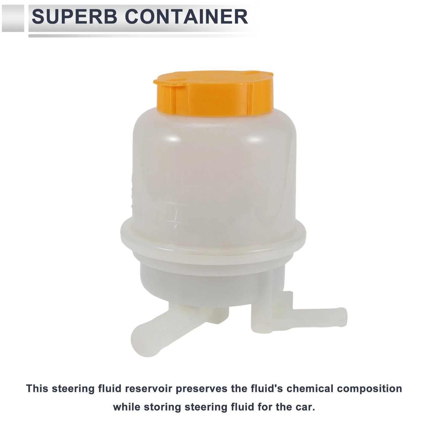 Power Steering Reservoir for Subaru Outback (2000-2004) 1 Pc White