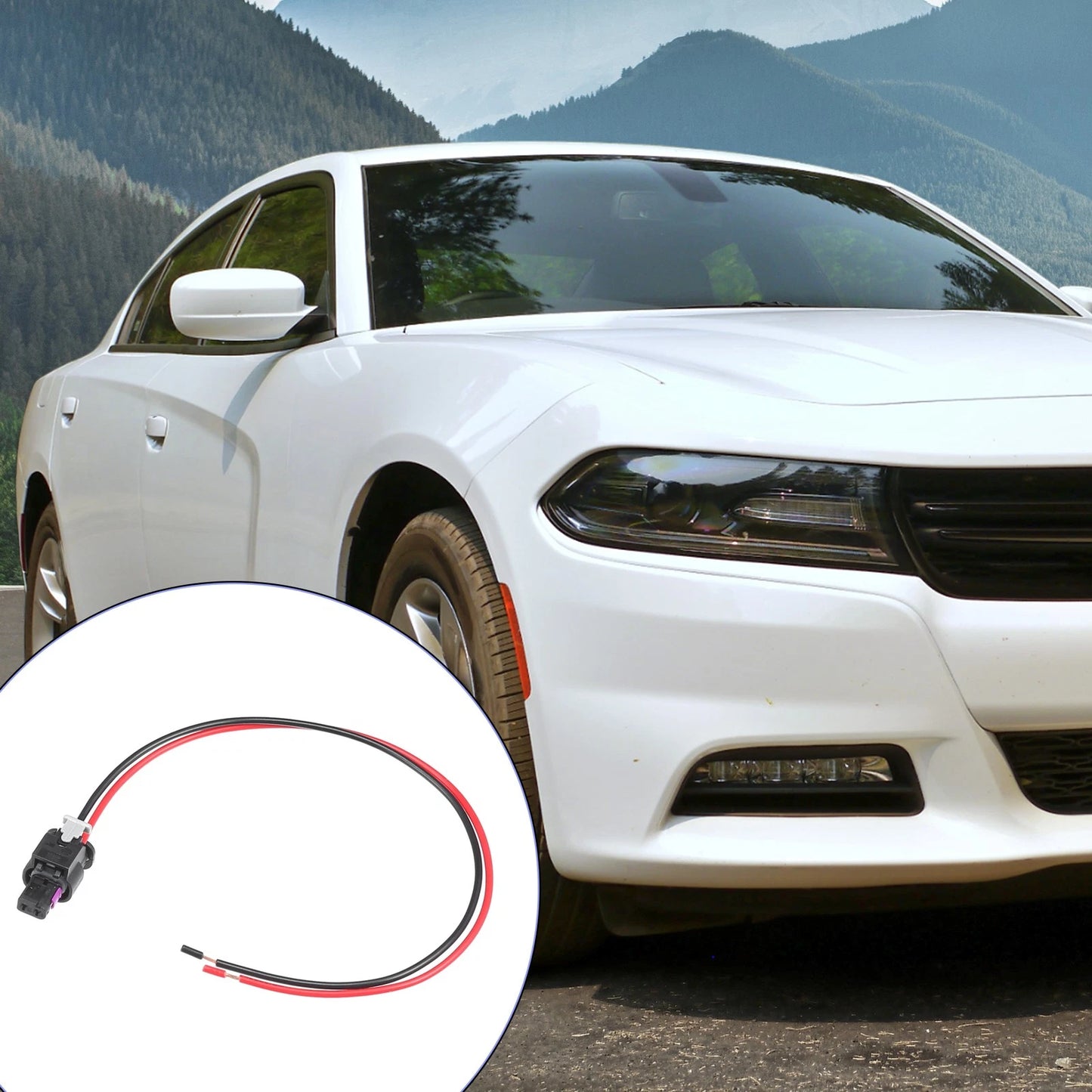 Marker Pigtail Harness for Dodge Charger 2015-2022 Black Red