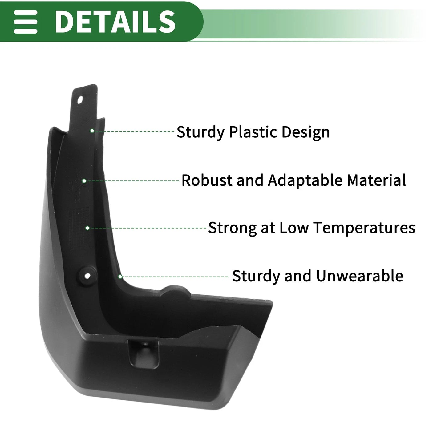 Mud Flaps Splash Guards Front & Rear for Honda Fit Hatchback (2018-2019)