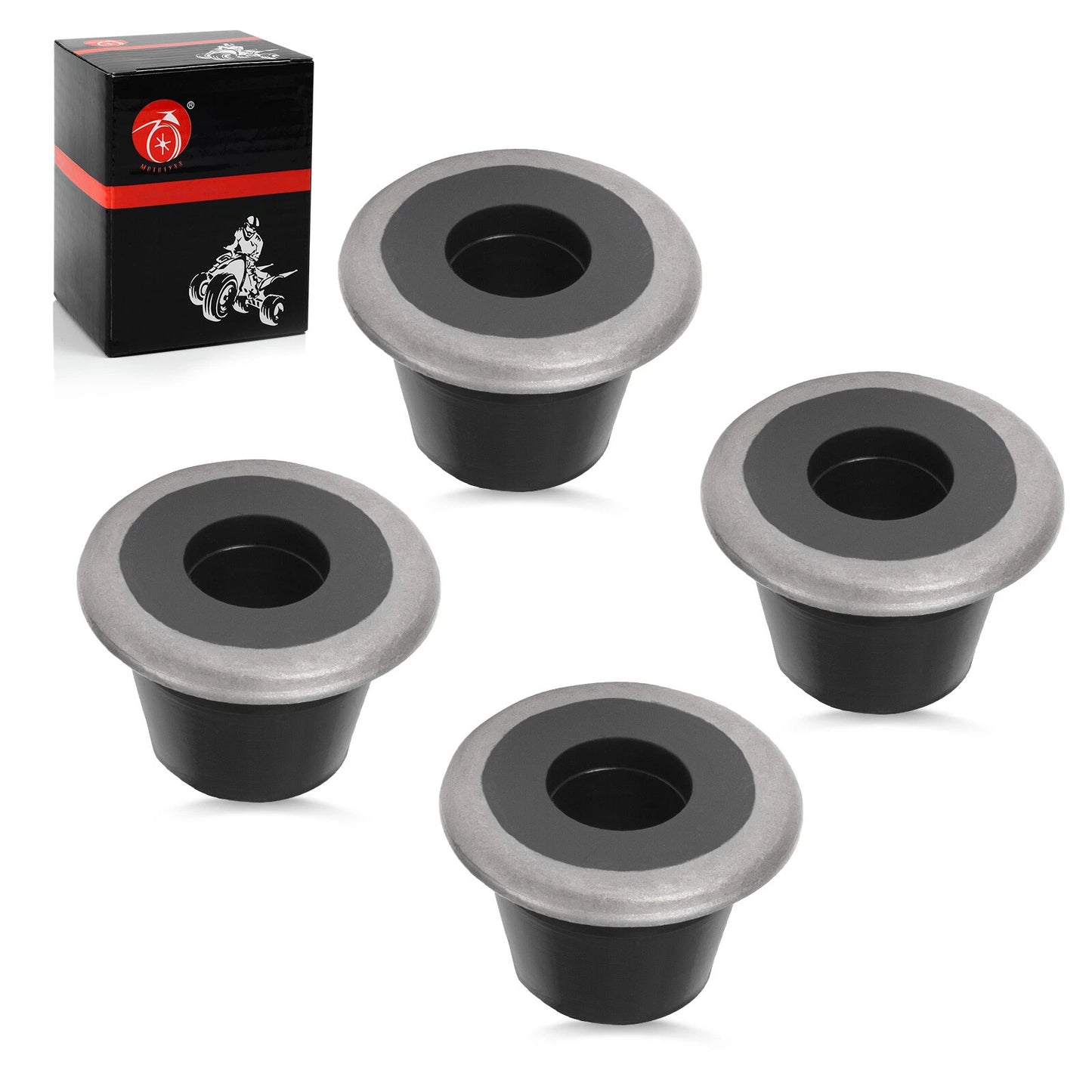 4PCS Handlebar Rubber Mount Bushings for Honda CRF450R/X/L/RL (2002–2024)