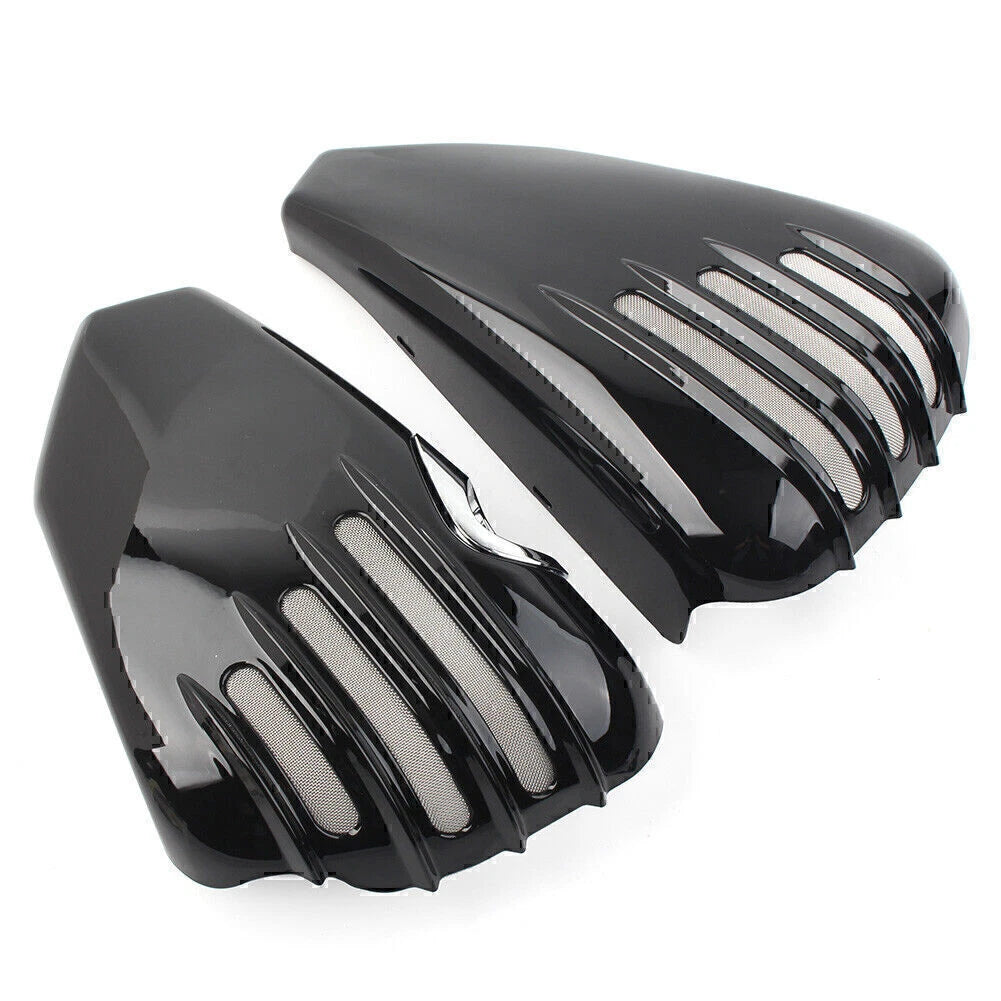 Black Battery Side Covers for Harley Davidson Sportster 1200 (2014-2021)