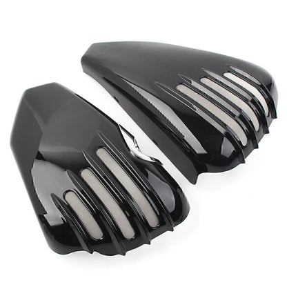 Black Battery Side Covers for Harley Davidson Sportster 1200 (2014-2021)