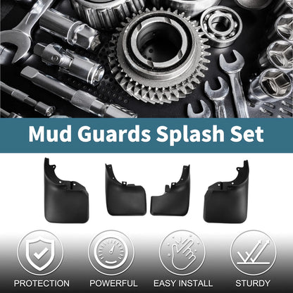 Mud Flaps Splash Guards for Toyota Land Cruiser LC80 Wheel Eyebrow (1990–1997)