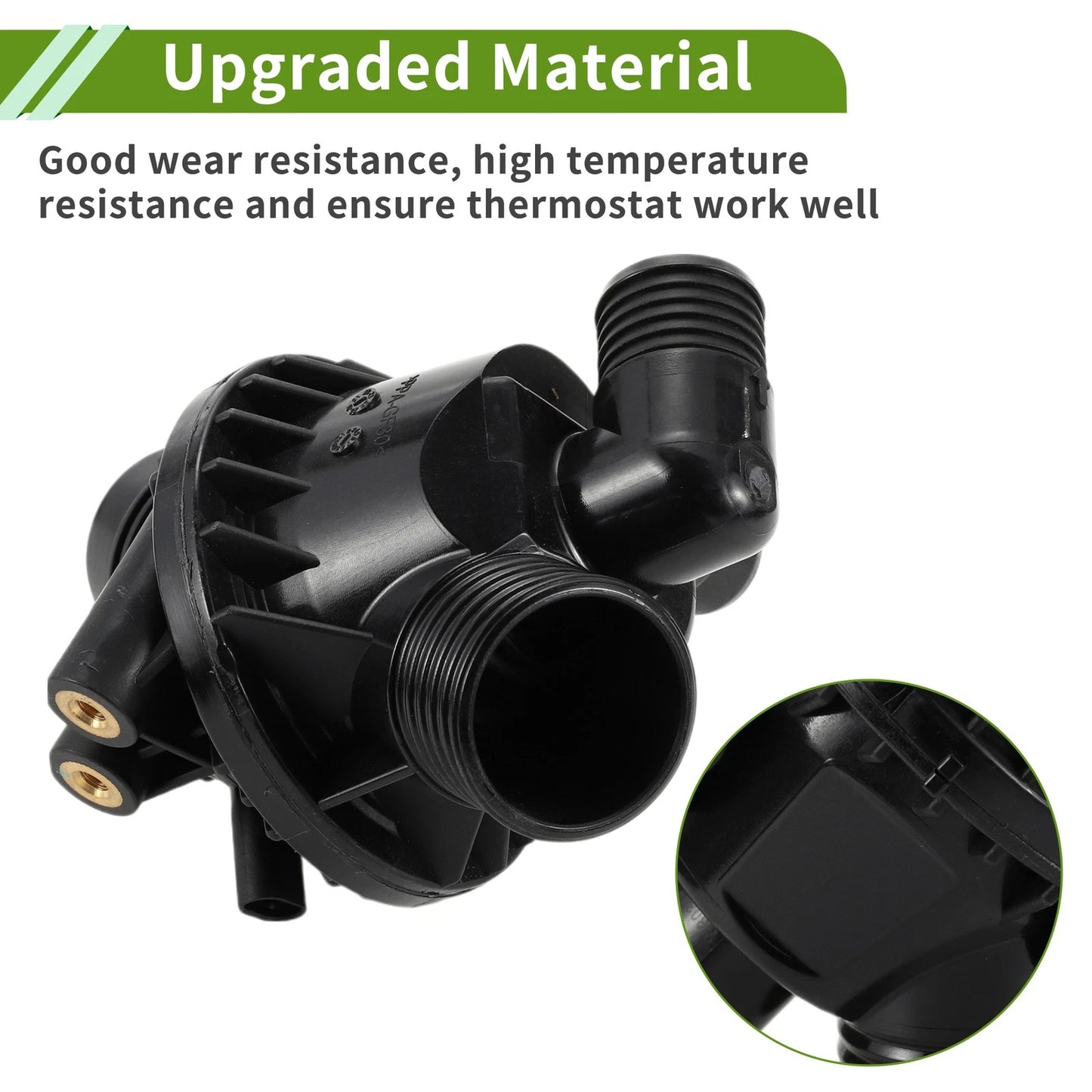 Engine Coolant Thermostat Housing for BMW X3, X4 3.0L (2011-2017)