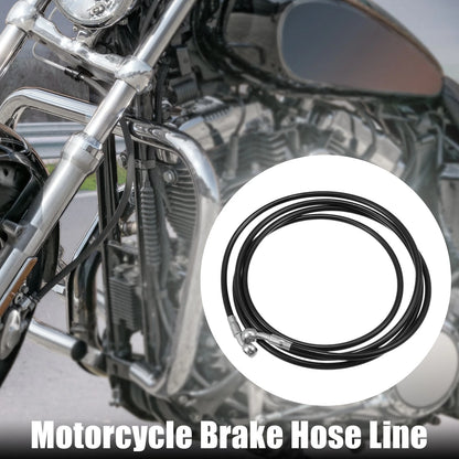 Brake Hose 250cm Black Hydraulic Brake Line Oil Pipe for Bike