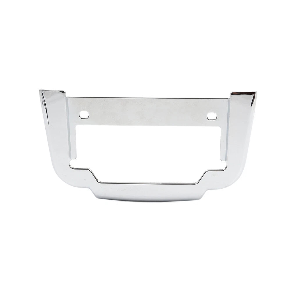 Chrome Rear License Plate Frame for Harley Tri Glide Ultra Classic (2011-2023)