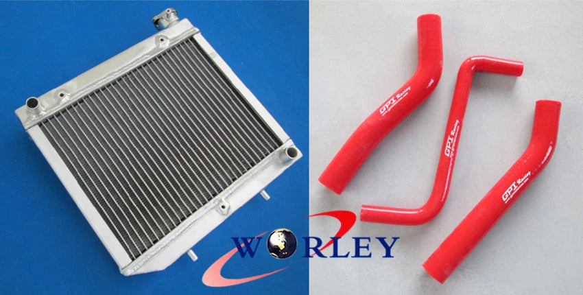 ATV Radiator & Hose for Honda TRX450R TRX450 TRX450ER (2004-2009)