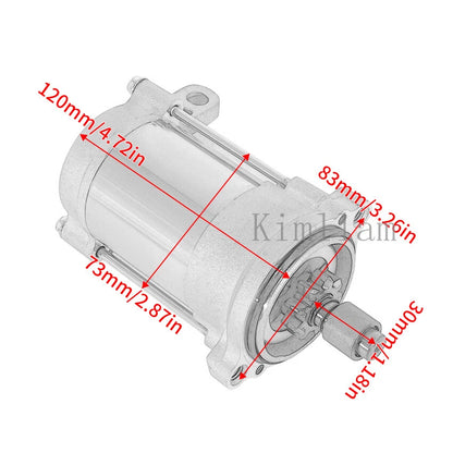 9 Teeth Starter Motor for Taiga Snowmobile Patrul 550 SWT Varyag 550