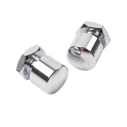 Vintage Chrome Solo Seat Nuts for Harley Touring Road Glide (2008-2023)