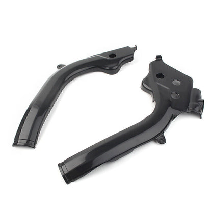 Black Plastic Frame Guards for KTM SX SXF EXC 125 250 350 450 (2016-2018)