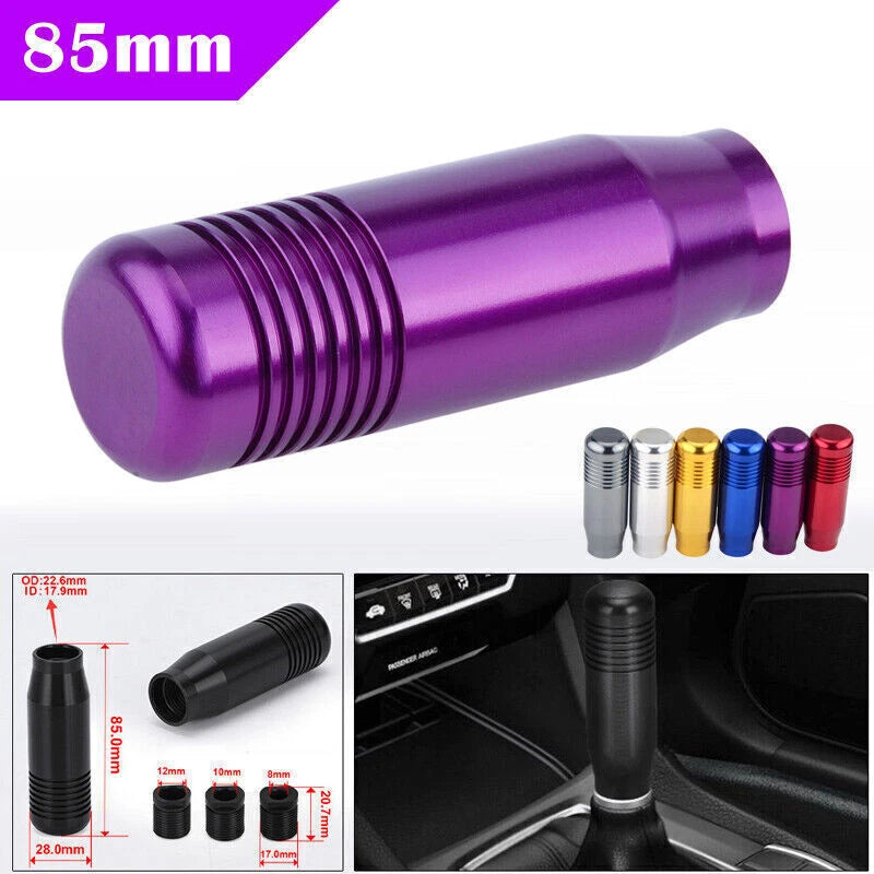 Aluminum Purple Manual Gear Stick Shift Knob for Car