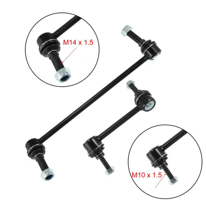 4 x Front Rear Sway Bar Links for Ford Taurus Flex (2010-2017)