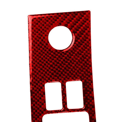Carbon Fiber Window Lift Switch Panel Cover for Nissan 350Z (2003-2009)