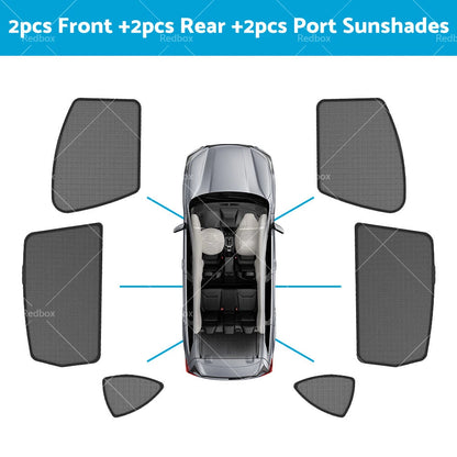Magnetic Rear Side Shade Mesh Sun Blind for Subaru Forester (2018-2023)