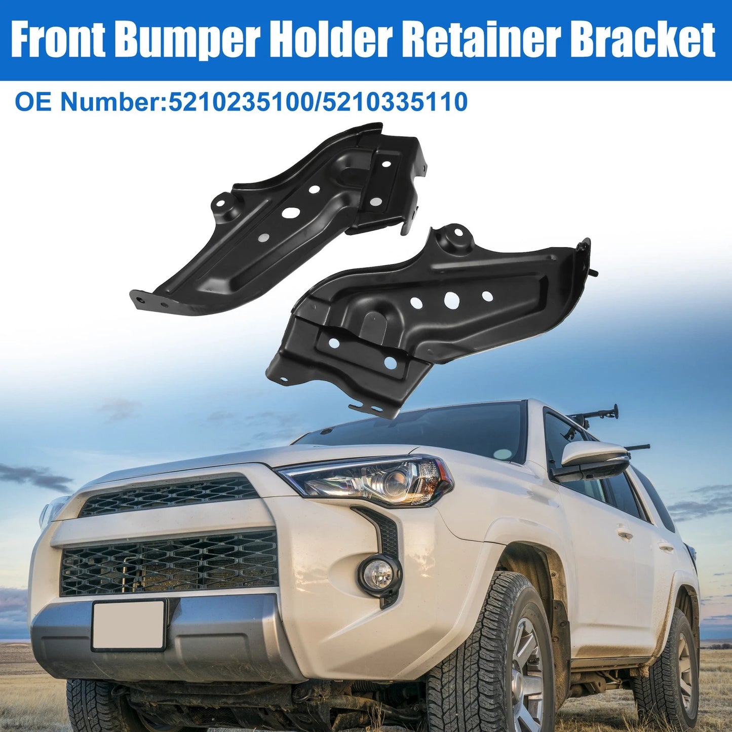 Front Bumper Mounting Support Bracket for Toyota 4Runner (2013–2022)