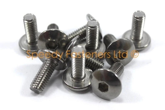 10x Acier Inoxydable Tête de fourche Boulons M6x16mm for Honda CBR 600/900