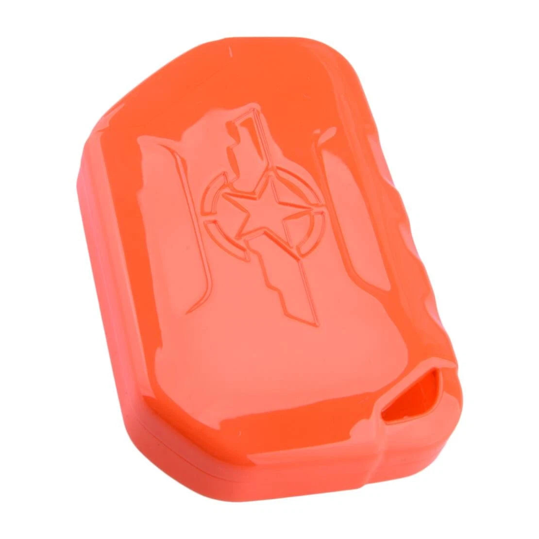 Orange Key Cover Shell Protector for Jeep Wrangler JL Gladiator JT (2018-2023)