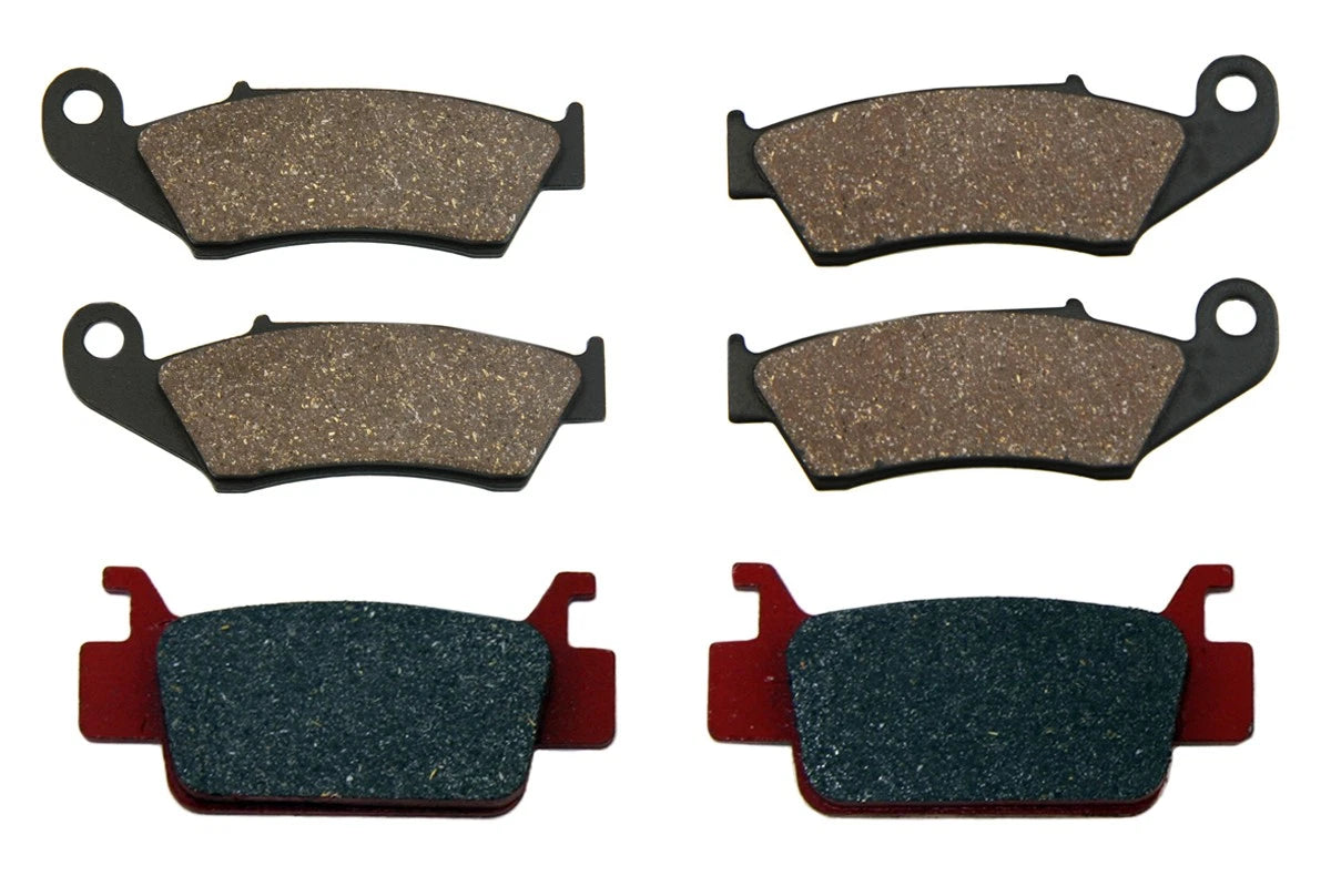 Front & Rear Semi-Metallic Brake Pads for Honda TRX700XX Sportrax (2008–2009)