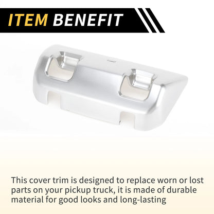 Rear Window Switch Panel Trim Cover for Jeep Wrangler JL JLU (2018-2024)