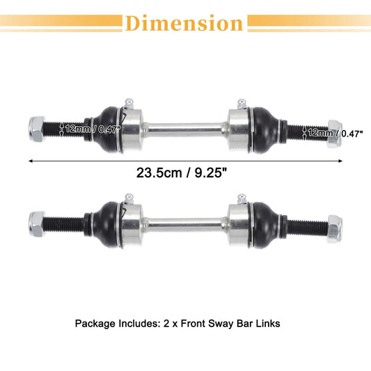 2 x Front Stabiliser Sway Bar Links for Ford F-550 Super Duty (2009-2018)