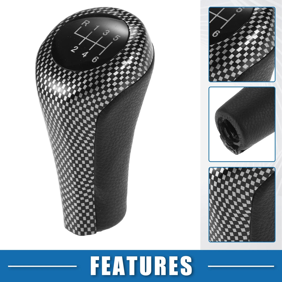 6 Speed Manual Gear Shift Knob for BMW 1 3 5 6 Series (2007-2013)