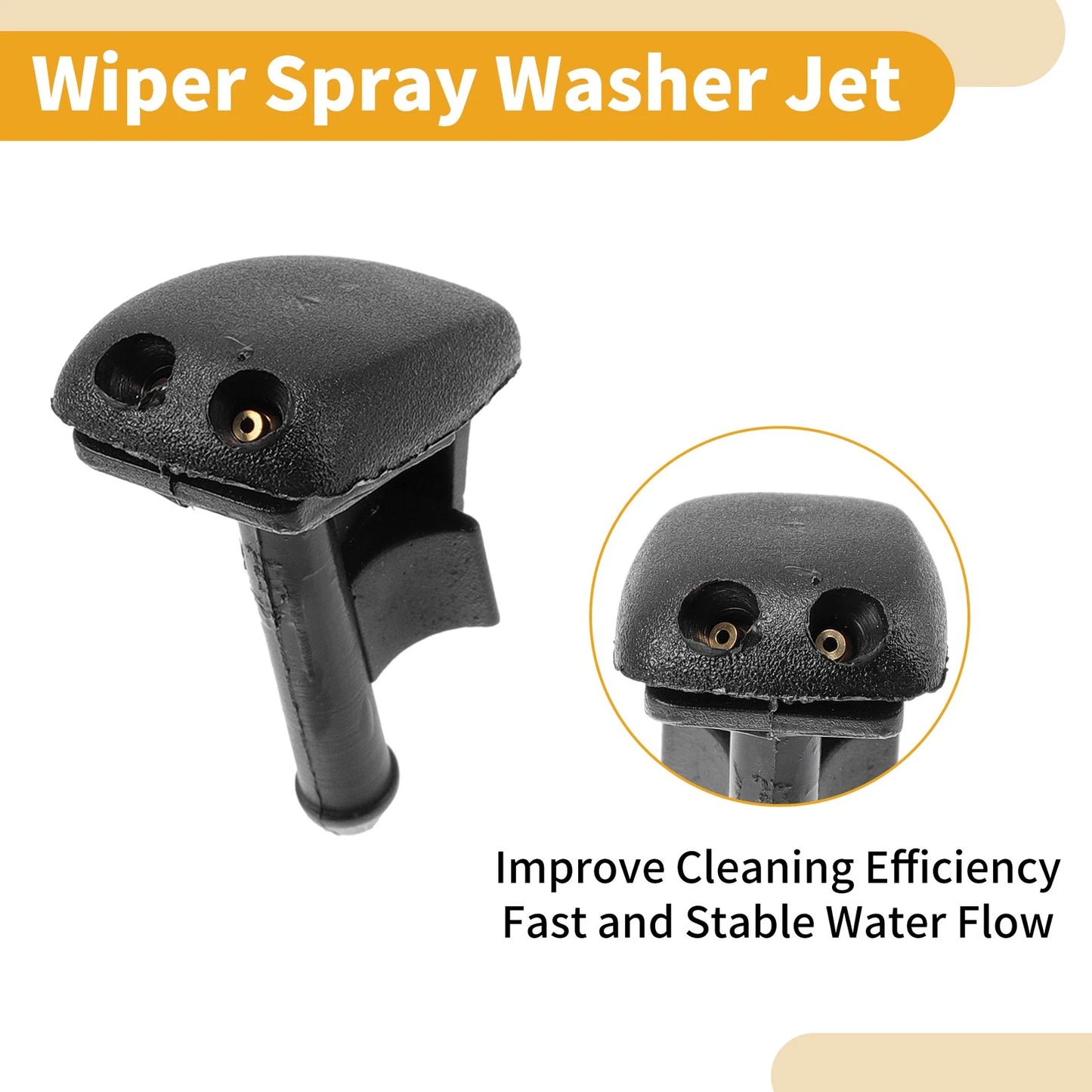 Windshield Washer Nozzle Kit for BMW 318i (1992-1998) 1 Pc Fluid Hose