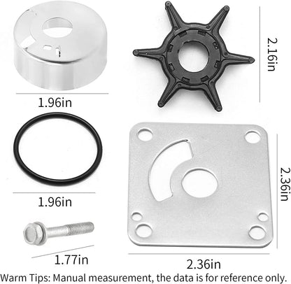 Water Pump Repair Kit for Yamaha 20/25HP Two Cylinder Models