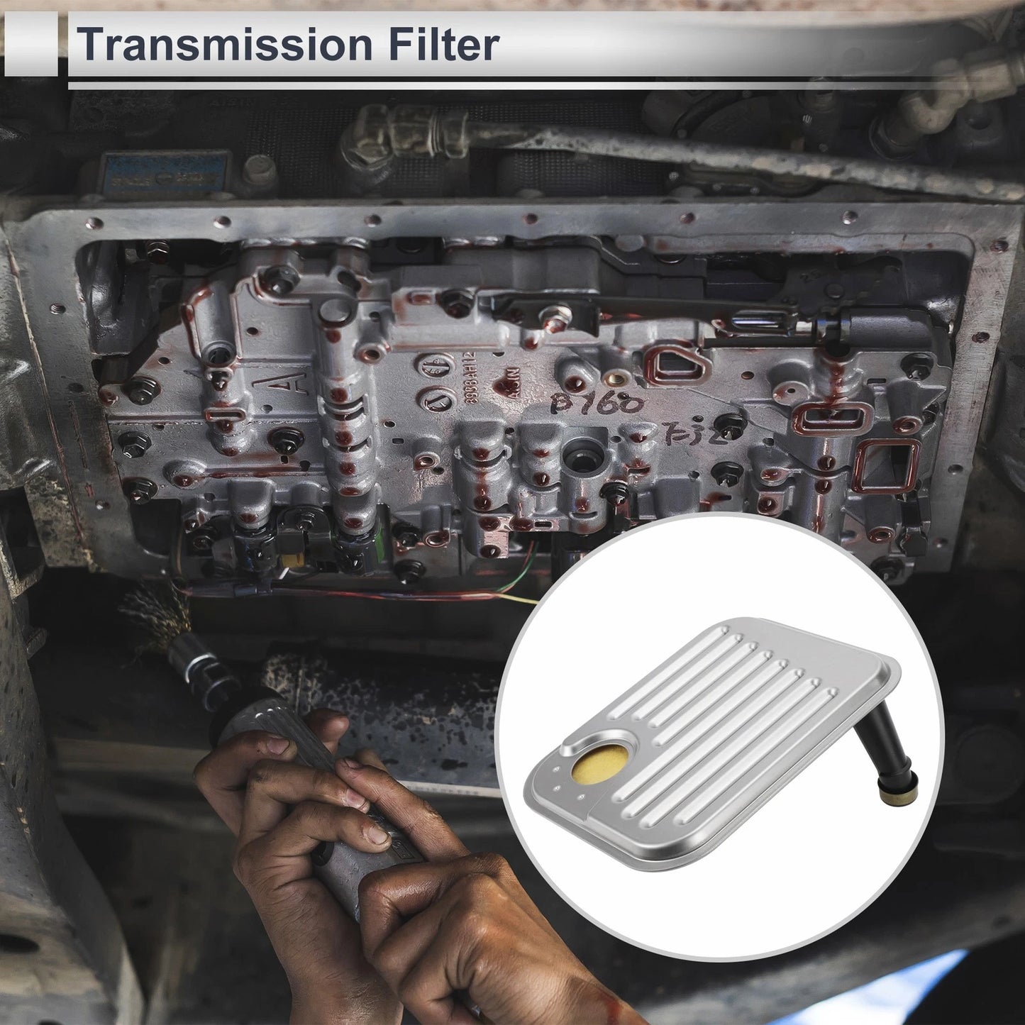 Engine Transmission Filter for GMC Safari (1993-1996)