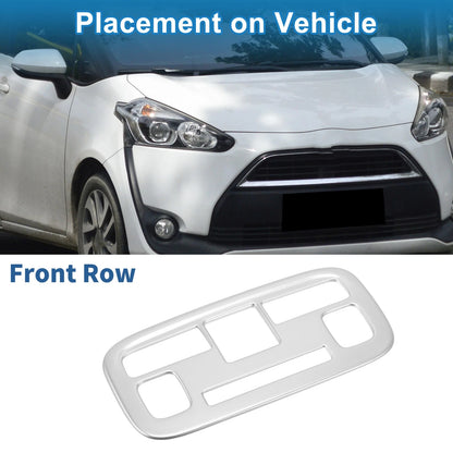 Car Front Row Headlight Trim Bezel for Toyota Sienta (2022-2023) ABS 1 x