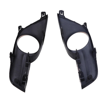 Black Front Bumper Fog Light Bezel Cover for Nissan Altima Sedan (2013-2015)