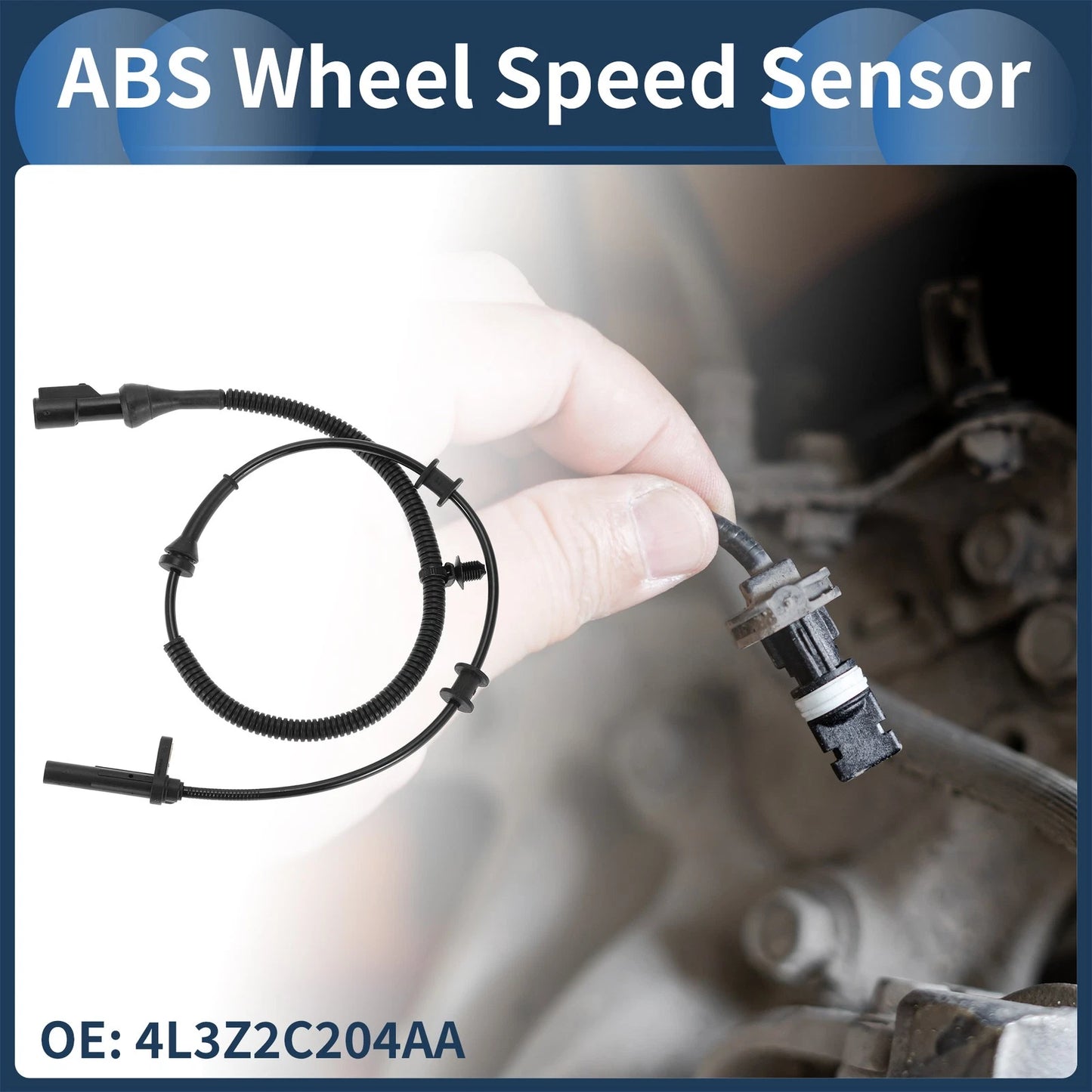 ABS Wheel Speed Sensor for Ford F-150 2014 RWD Front (2014)