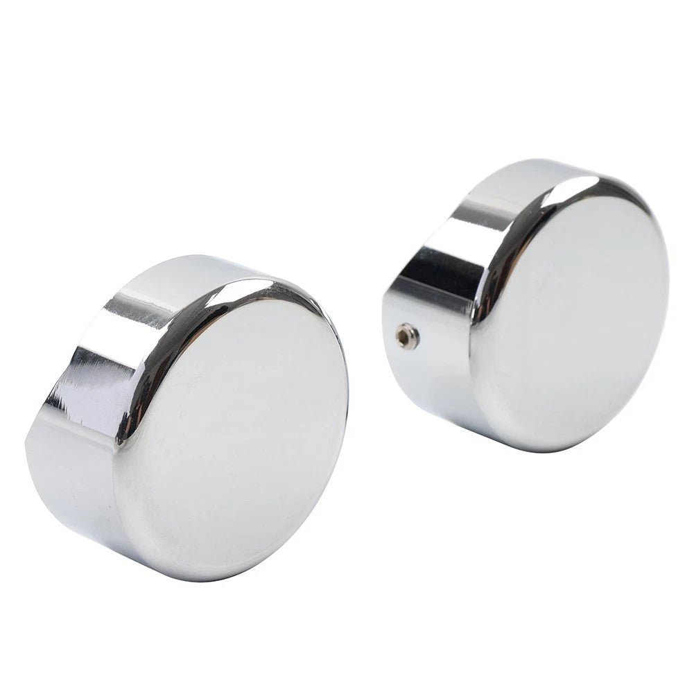 Chrome Upper Fork End Caps for Harley Softail Breakout FXBR FXBRS (2018-2023)