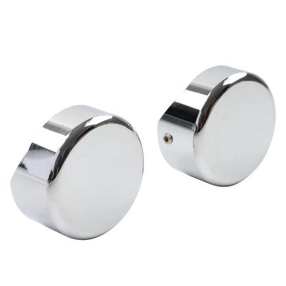 Chrome Upper Fork End Caps for Harley Softail Breakout FXBR FXBRS (2018-2023)