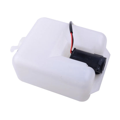 12V 2Pin Windshield Washer Reservoir Tank with Pump for Universal Vehicles