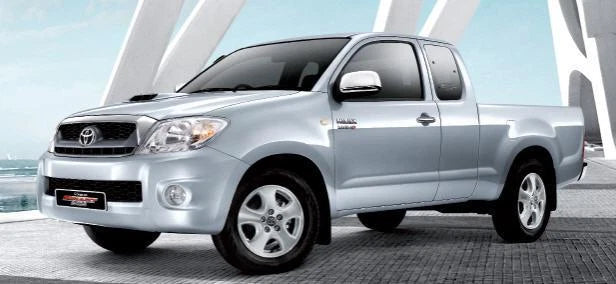 Chrome Hood Scoop Cover Trim for Toyota Hilux MK6 SR5 (2005-2011)