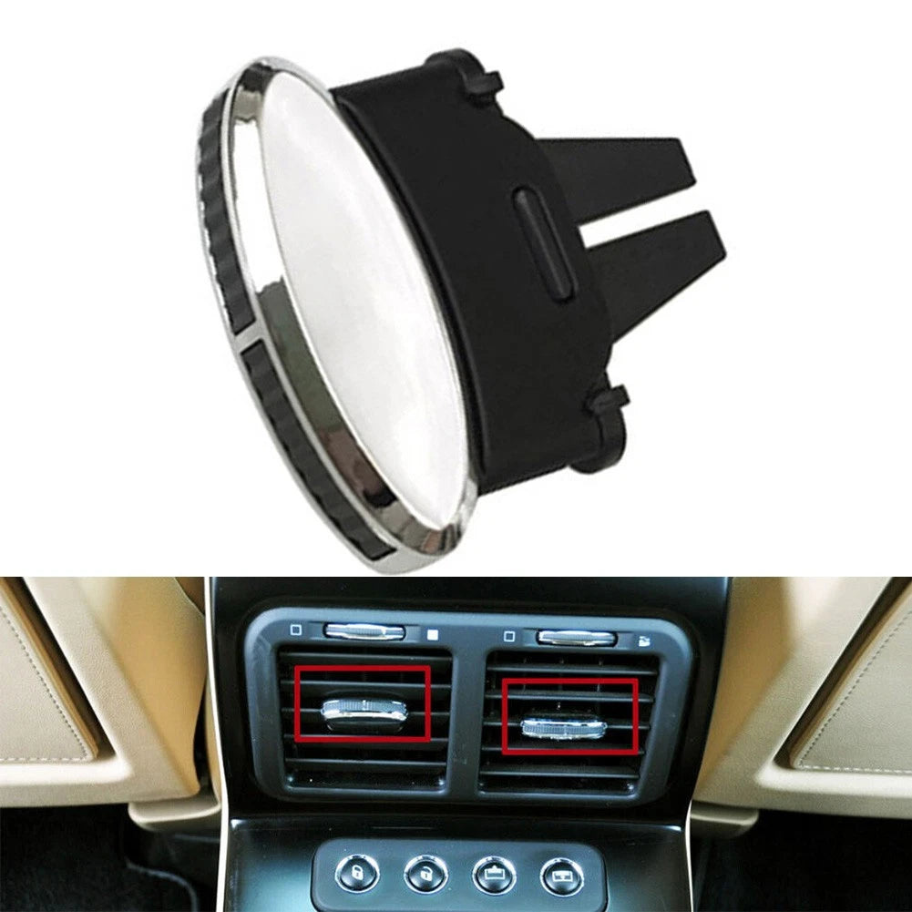 Black+Silver Air Conditioning Outlet Paddle for Maserati GranCabrio (2010–2015)