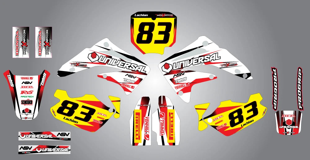 Custom Graphic Kit for Honda CR 85 (2002-2012)