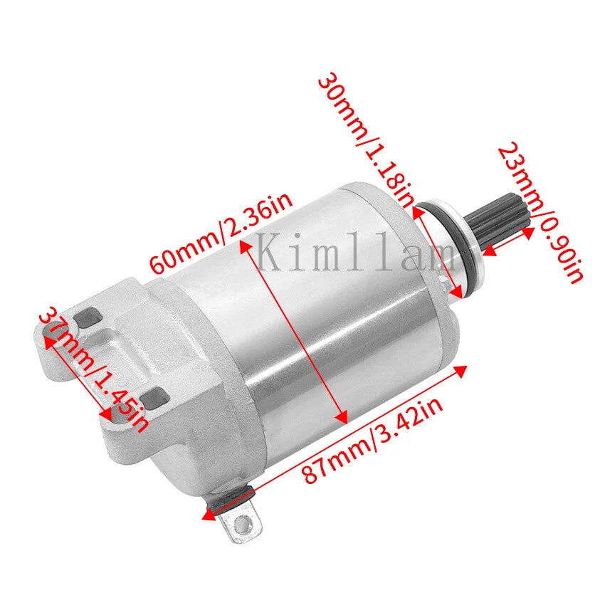 Starter for Ducati 959 Panigale, 1199 Panigale R, 1299 Panigale (16-19, 13-17)