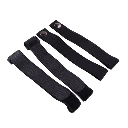 4 x Rear Window Roll Up Straps for Jeep Wrangler JL JK (2018-2023)