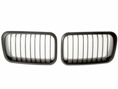Front Center Grille for BMW E36 M3 Wide Style Black (1992-1996)