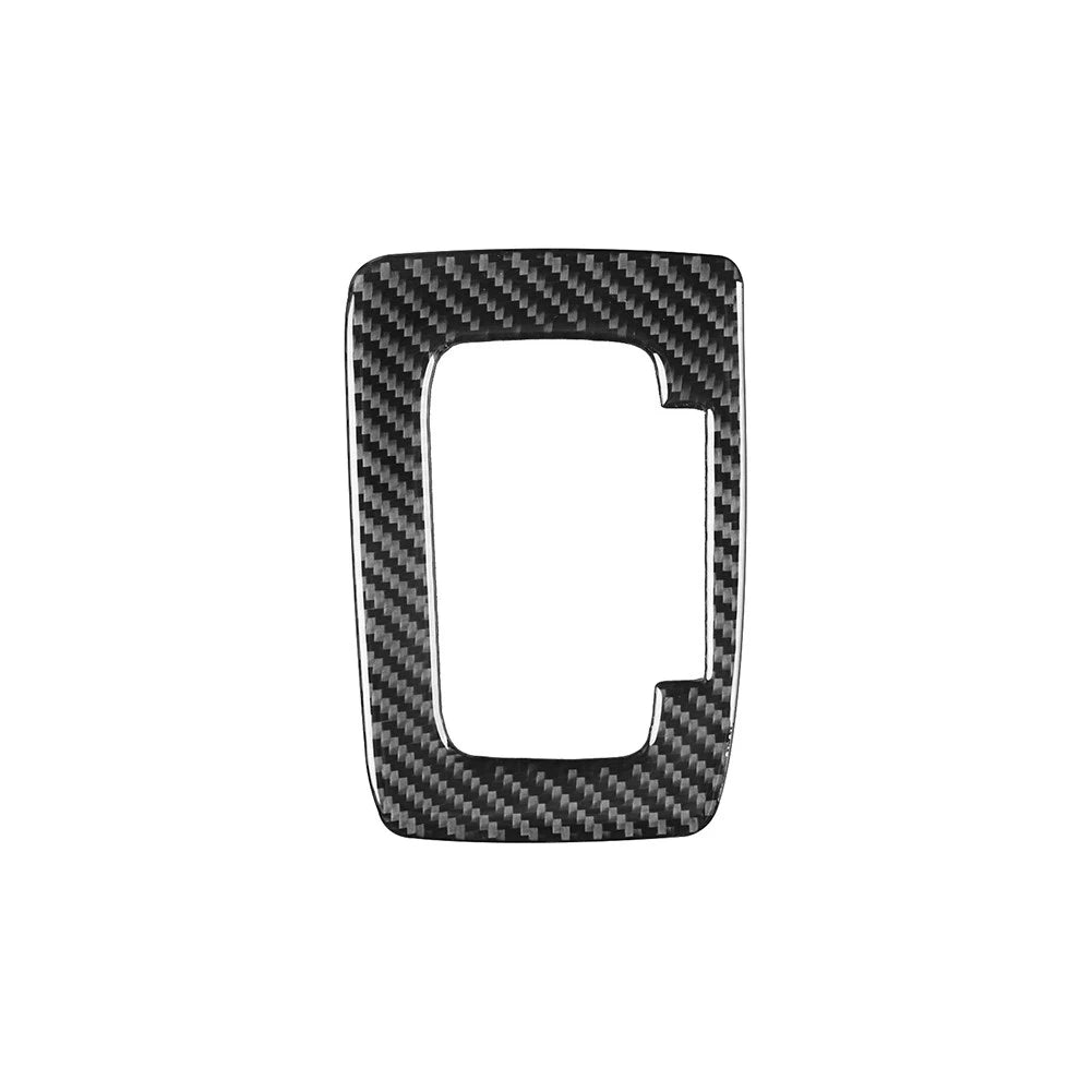 Carbon Fiber Black Gear Shift Panel Cover Trim for Ford Ranger (2015-2022)