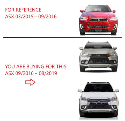 Chrome Lower Front Bar Mould Left Side for Mitsubishi ASX XC (2009-2020)
