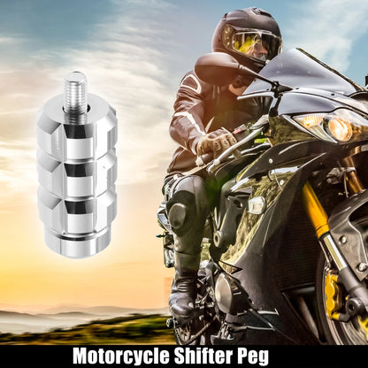 Motorcycle Shifter Peg with Raised Knob Shift for Harley-Davidson Chrome